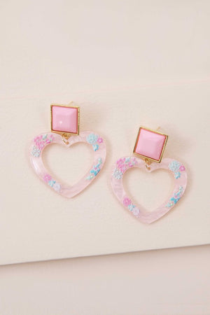 Lucy Heart Earrings