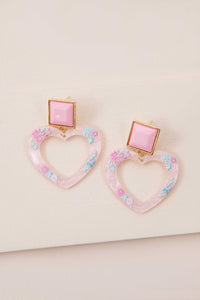 Lucy Heart Earrings