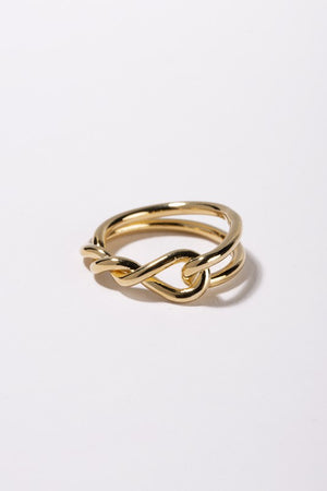 Twisted ring - gold